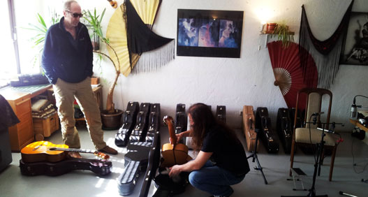 Studioimpressionen des TeFau Studios