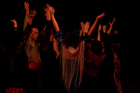 Schülergruppe von La Morena