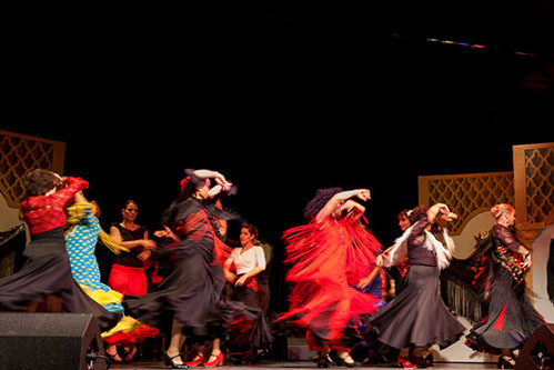 Sevillanas Eröffnung der Fiesta